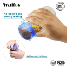 Load image into Gallery viewer, The Original Walfos Silicone Stretch Storage Lids