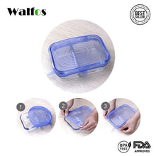 Load image into Gallery viewer, The Original Walfos Silicone Stretch Storage Lids