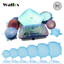 Load image into Gallery viewer, The Original Walfos Silicone Stretch Storage Lids